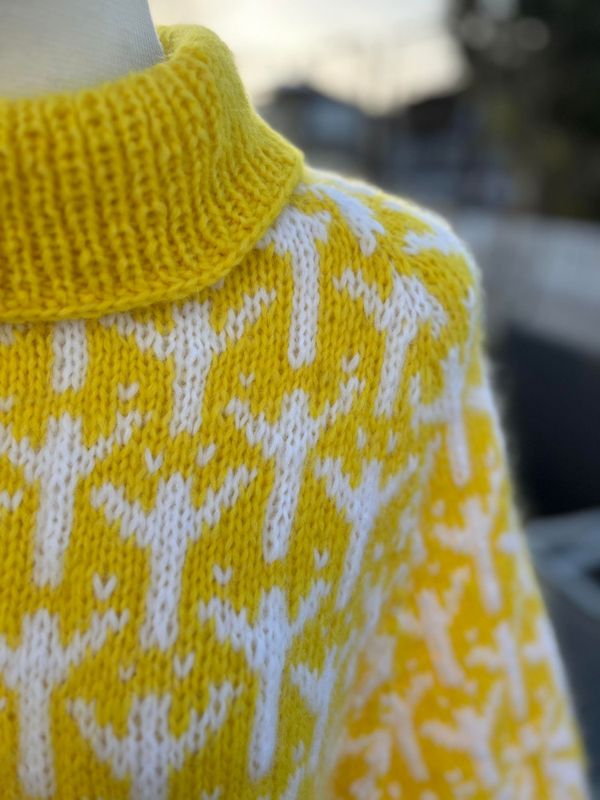 Elgr sweater, yellow