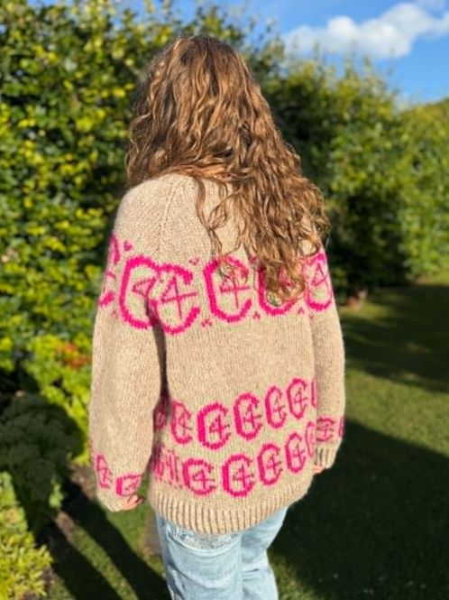 Hovedbilde Christiansandsgenser, oversized i Viking Alpaca ...