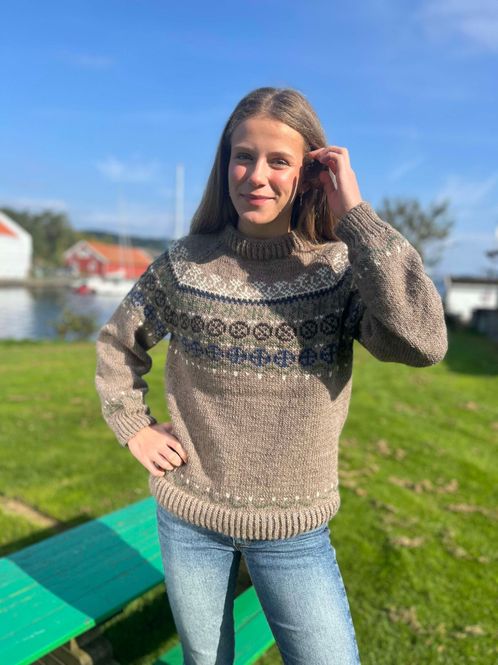 Hovedbilde Fantholmen-genser (strikkepakke)