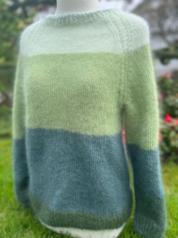 Sjursø sweater, green