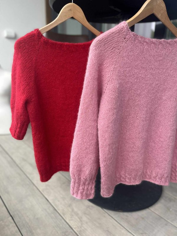 Tresse sweater, short