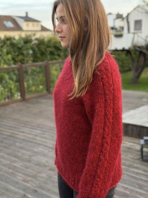 Fagerholt-genser (strikkepakke)