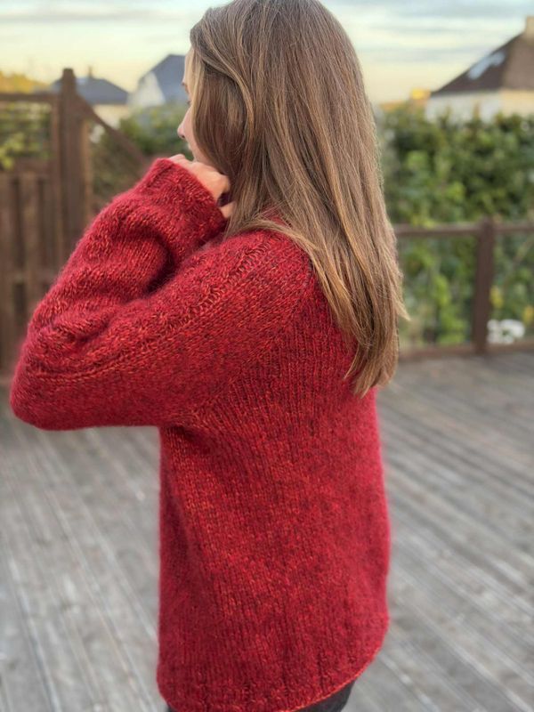 Fagerholt-genser (strikkepakke)